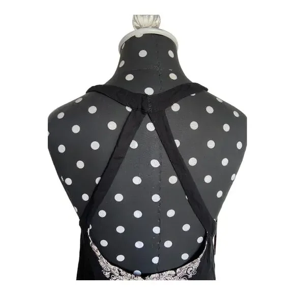 O'Neill Womens Dress Size S Deanna Cut Out Crinkle Lace Medallion Print - Picture 5 of 8